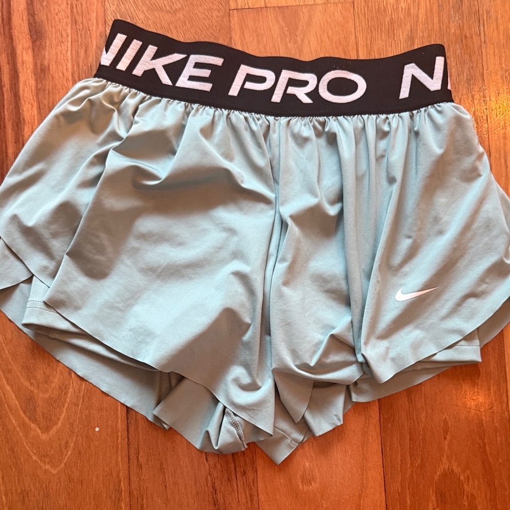 Nike Pro Sky Blue Training Shorts